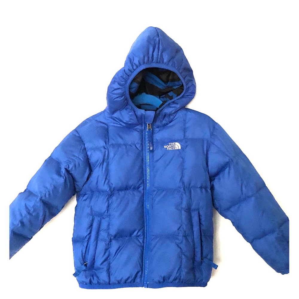 4T Toddler Boy Northface Reversible Puffer Jacket